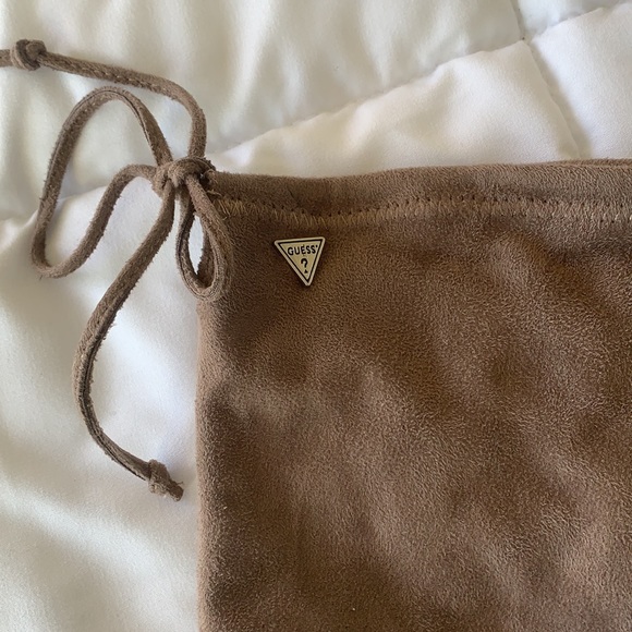 Brand NEW Guess over the knee boots size 5 1/2 light brown - Picture 4 of 4